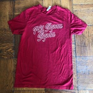 100% Cotton Phi Sigma Sigma (Phi Sig) tee